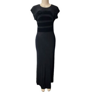 Unbranded women's black maxi dress (see details)
